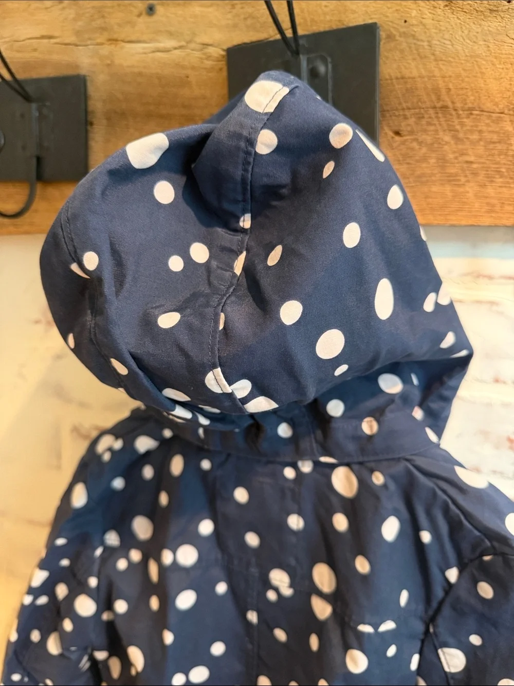 GAP navy raincoat